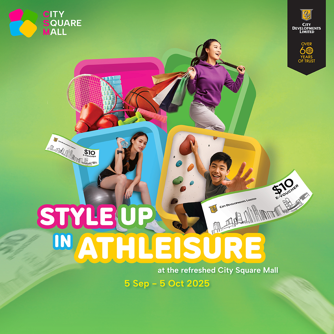Style Up In Athleisure At The Refreshed City Square Mall